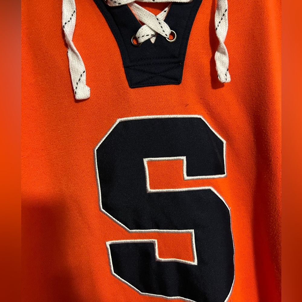 Syracuse Orange Colosseum Lace Up 3.0 Pullover Hoodie - Orange - Picture 2 of 4